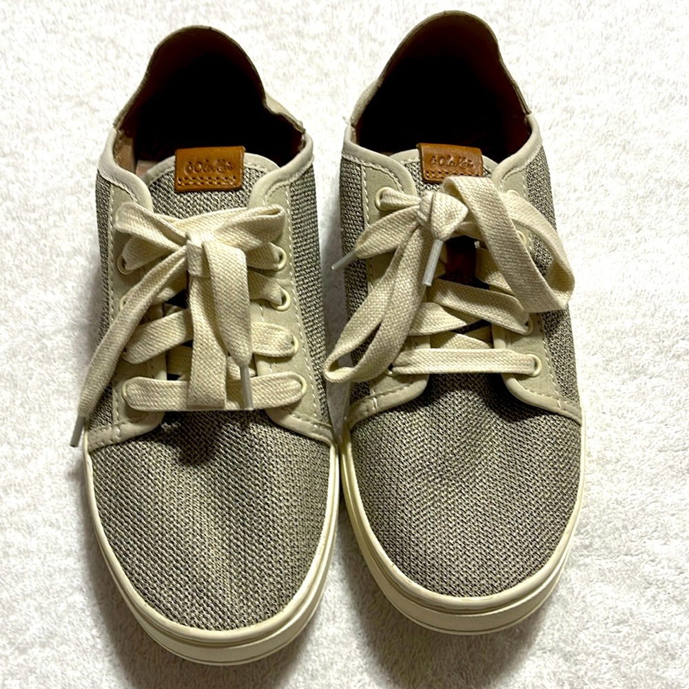 Olukai Womens Size 8 Shoes Pehuea Li Sneaker Tapa Slip On Mesh